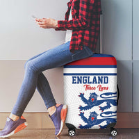 England Three Lions Luggage Cover Vintage Stripe Football Fan