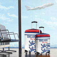 England Three Lions Luggage Cover Vintage Stripe Football Fan