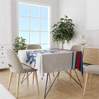 England Three Lions Tablecloth Vintage Stripe Football Fan