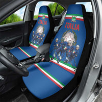 Italy Hockey Car Seat Cover Italia Hockey Pride Vintage Blue