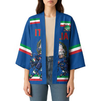 Italy Hockey Custom Kimono Italia Hockey Pride Vintage Blue