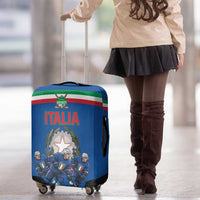 Italy Hockey Luggage Cover Italia Hockey Pride Vintage Blue