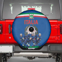 Italy Hockey Spare Tire Cover Italia Hockey Pride Vintage Blue
