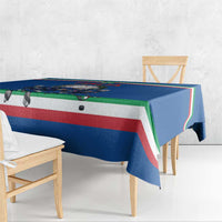 Italy Hockey Tablecloth Italia Hockey Pride Vintage Blue