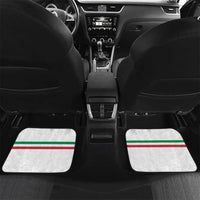 Italy Hockey Custom Car Mats Italia Hockey Pride Vintage White