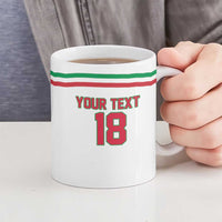 Italy Hockey Custom Ceramic Mug Italia Hockey Pride Vintage White