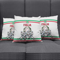 Italy Hockey Pillow Cover Italia Hockey Pride Vintage White