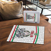 Italy Hockey Puzzle Italia Hockey Pride Vintage White