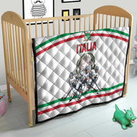 Italy Hockey Quilt Italia Hockey Pride Vintage White