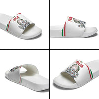 Italy Hockey Slide Sandals Italia Hockey Pride Vintage White
