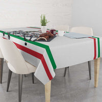 Italy Hockey Tablecloth Italia Hockey Pride Vintage White