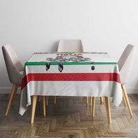 Italy Hockey Tablecloth Italia Hockey Pride Vintage White
