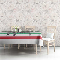 Italy Hockey Tablecloth Italia Hockey Pride Vintage White