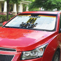 Germany Hockey Auto Sun Shade German Eagle Hockey Pride