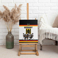 Germany Hockey Canvas Wall Art German Eagle Hockey Pride