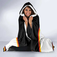 Germany Hockey Hooded Blanket German Eagle Hockey Pride