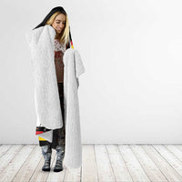 Germany Hockey Hooded Blanket German Eagle Hockey Pride