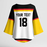 Germany Hockey Custom Kimono Sleeve Blouse German Eagle Hockey Pride