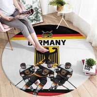 Germany Hockey Round Carpet German Eagle Hockey Pride