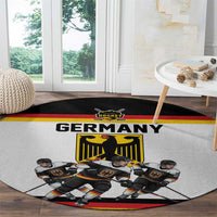 Germany Hockey Round Carpet German Eagle Hockey Pride
