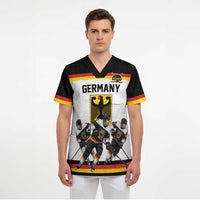 Germany Hockey Custom Scrub Top German Eagle Hockey Pride