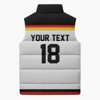 Germany Hockey Custom Sleeveless Puffer Jacket German Eagle Hockey Pride