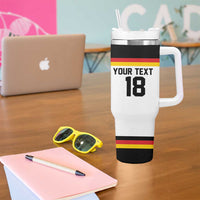 Germany Hockey Custom Tumbler With Handle German Eagle Hockey Pride