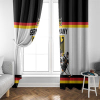 Germany Hockey Window Curtain German Eagle Hockey Pride