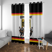 Germany Hockey Window Curtain German Eagle Hockey Pride