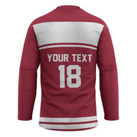 Latvia Hockey Pride Custom Hockey Jersey Baltic Ice Warriors