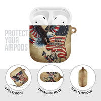United States Flag Day Eagle 1777 AirPods Case Patriotic American Flag