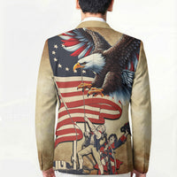 United States Flag Day Eagle 1777 Blazer Patriotic American Flag