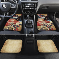 United States Flag Day Eagle 1777 Car Mats Patriotic American Flag