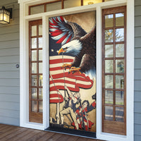 United States Flag Day Eagle 1777 Door Cover Patriotic American Flag