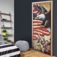 United States Flag Day Eagle 1777 Door Cover Patriotic American Flag