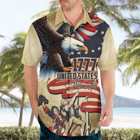 United States Flag Day Eagle 1777 Hawaiian Shirt Patriotic American Flag