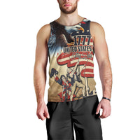 United States Flag Day Eagle 1777 Men Tank Top Patriotic American Flag