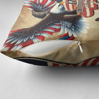 United States Flag Day Eagle 1777 Pillow Cover Patriotic American Flag