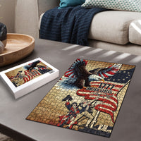 United States Flag Day Eagle 1777 Puzzle Patriotic American Flag