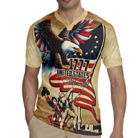 United States Flag Day Eagle 1777 Rugby Jersey Patriotic American Flag