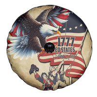 United States Flag Day Eagle 1777 Spare Tire Cover Patriotic American Flag