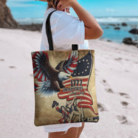 United States Flag Day Eagle 1777 Tote Bag Patriotic American Flag
