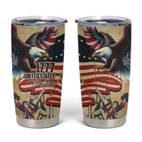 United States Flag Day Eagle 1777 Tumbler Cup Patriotic American Flag