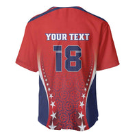 Custom Costa Rica Football Baseball Jersey Los Ticos Sporty Style - Wonder Print Shop