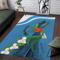 Guatemala Independence Day Area Rug Guatemalan Quetzal Libre Crezca Fecundo - Wonder Print Shop