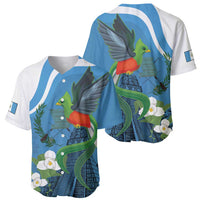 Guatemala Independence Day Baseball Jersey Guatemalan Quetzal Libre Crezca Fecundo - Wonder Print Shop