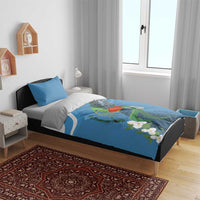 Guatemala Independence Day Bedding Set Guatemalan Quetzal Libre Crezca Fecundo - Wonder Print Shop