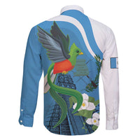 Guatemala Independence Day Family Matching Short Sleeve Bodycon Dress and Hawaiian Shirt Guatemalan Quetzal Libre Crezca Fecundo - Wonder Print Shop