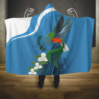 Guatemala Independence Day Hooded Blanket Guatemalan Quetzal Libre Crezca Fecundo - Wonder Print Shop