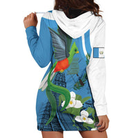 Guatemala Independence Day Hoodie Dress Guatemalan Quetzal Libre Crezca Fecundo - Wonder Print Shop